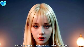 [Ep.2] 21YO Blonde Girl Date Simulator, You Fuck Her Famous ASS Again And Again POV - Uncensored Hyper-Realistic Hentai Joi, With Railway carriage Sounds, AI [FULL VIDEO   IMAGES]